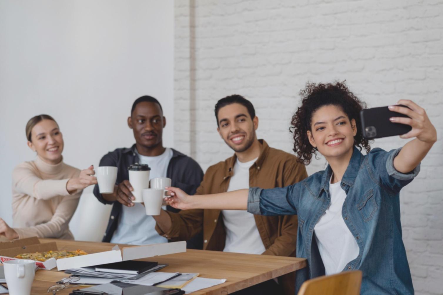 Ambiente profissional de consultoria financeira